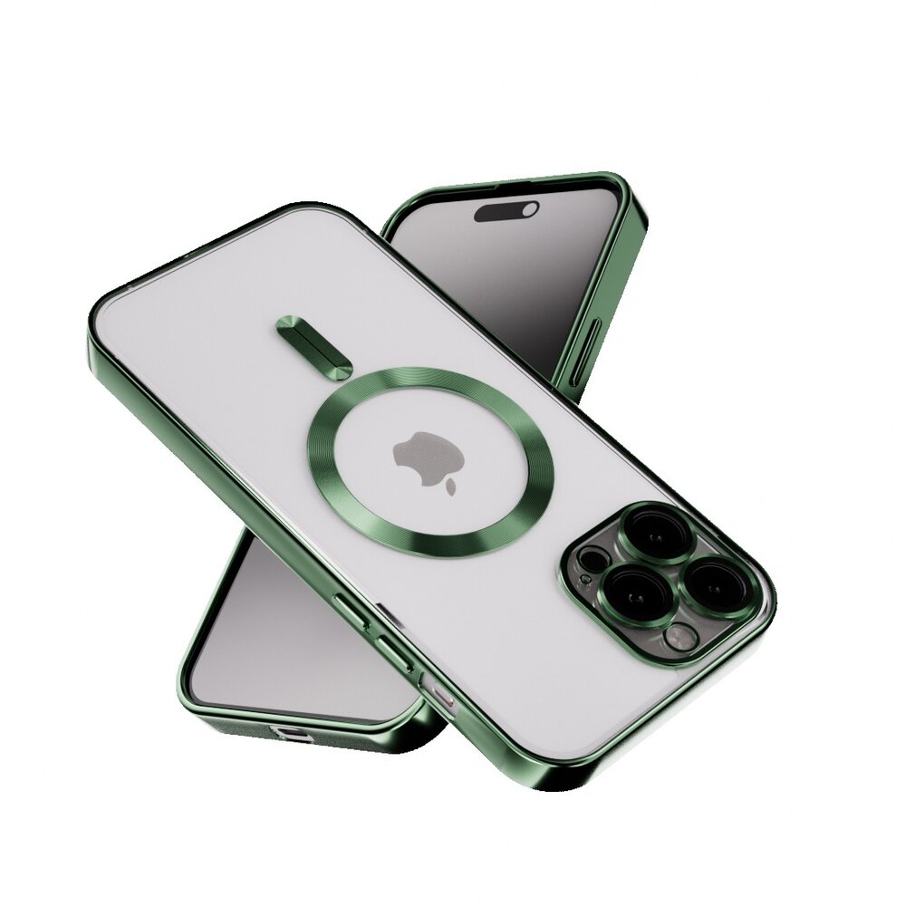 Coverzs Coverzs Coque MagSafe avec cache de caméra iPhone 12 Pro (vert foncé) Coverzs Coverzs Coque MagSafe avec cache de caméra iPhone 12 Pro (vert foncé)