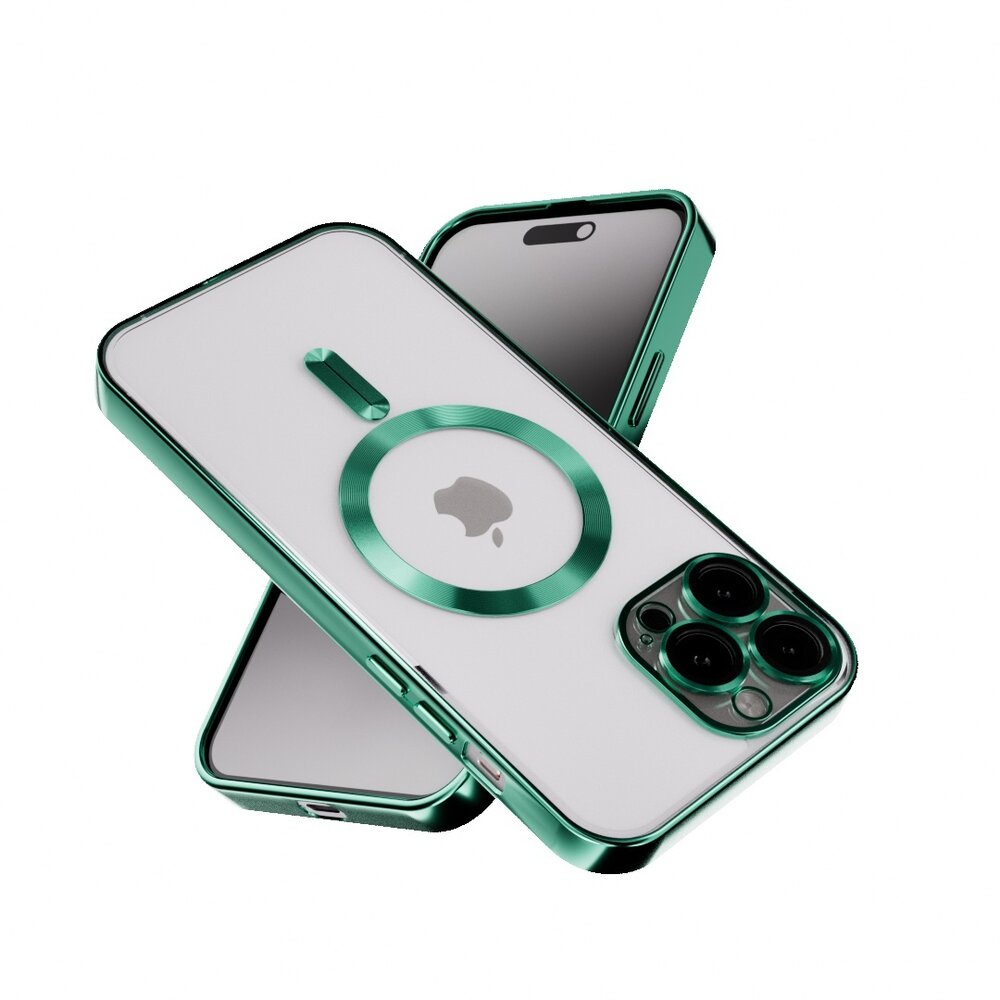 Coverzs Coverzs Coque MagSafe avec cache de caméra iPhone 12 (vert) Coverzs Coverzs Coque MagSafe avec cache de caméra iPhone 12 (vert)