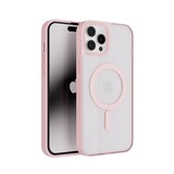 ShieldCase Coque Transparente iPhone 13 Magsafe avec bords colorés (rose) ShieldCase Coque Transparente iPhone 13 Magsafe avec bords colorés (rose)