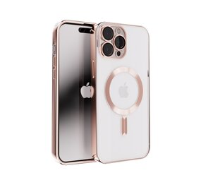 Coverzs Coque MagSafe avec cache de caméra iPhone 14 Pro (or rose) Coverzs Coque MagSafe avec cache de caméra iPhone 14 Pro (or rose)