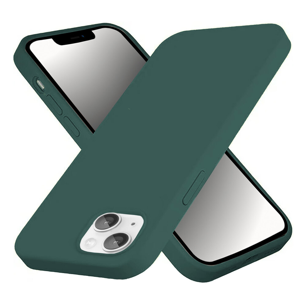 ShieldCase ShieldCase Coque silicone iPhone 13 (vert foncé)