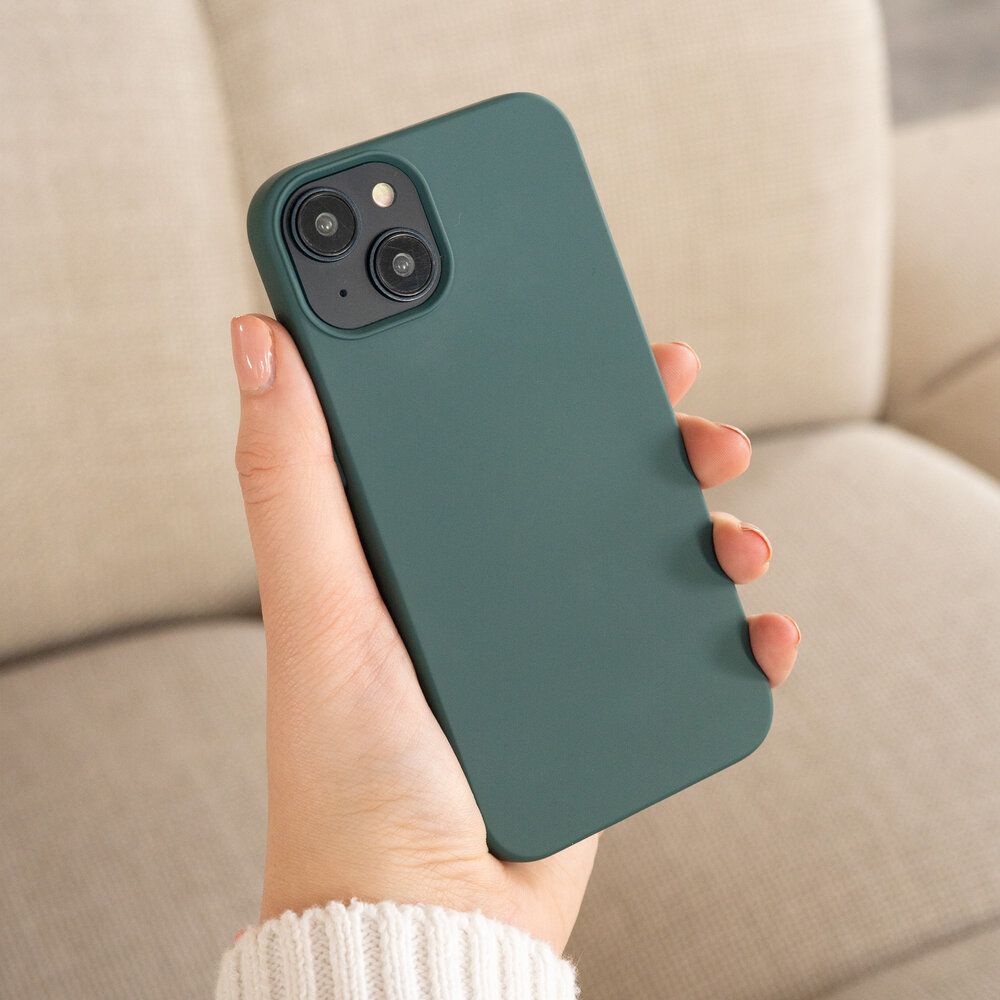 ShieldCase ShieldCase Coque silicone iPhone 13 (vert foncé)