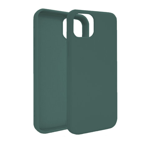 ShieldCase ShieldCase Coque silicone iPhone 13 (vert foncé)