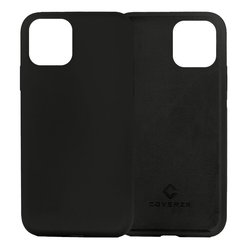 Coverzs Coverzs Coque silicone de luxe iPhone 11 (noir)