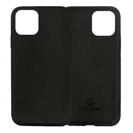 Coverzs Coverzs Coque silicone de luxe iPhone 11 (noir)