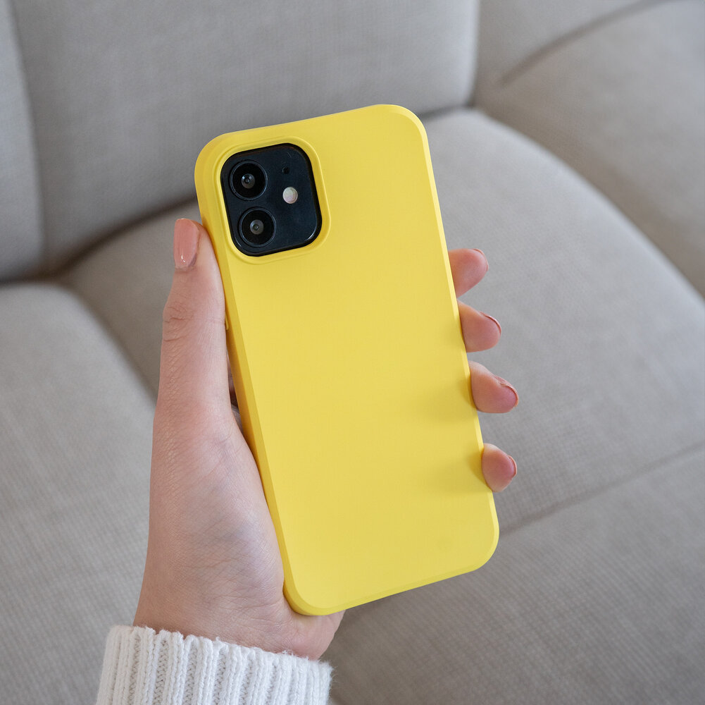 ShieldCase ShieldCase Coque silicone iPhone 12 (jaune)