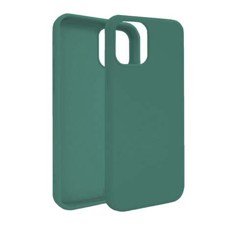 ShieldCase ShieldCase Coque silicone iPhone 12 (vert foncé)