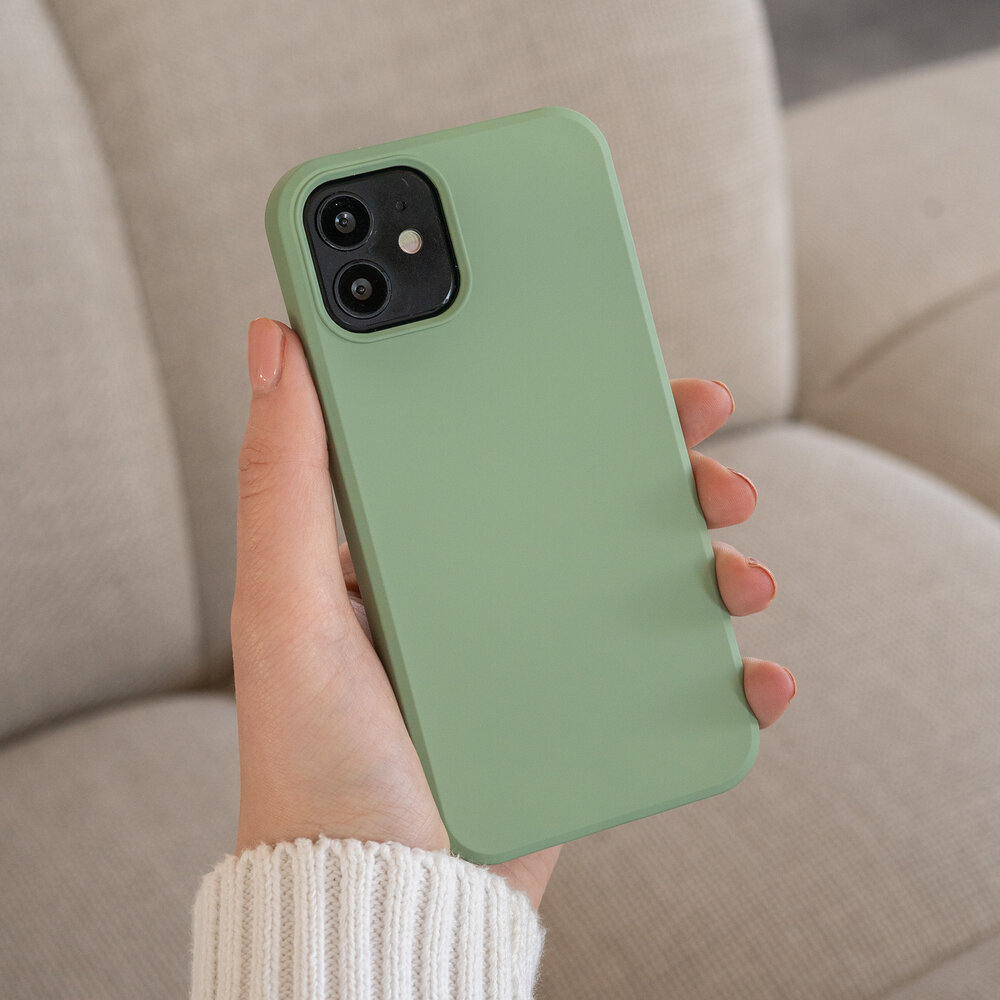 ShieldCase ShieldCase Coque silicone iPhone 12 (vert clair)
