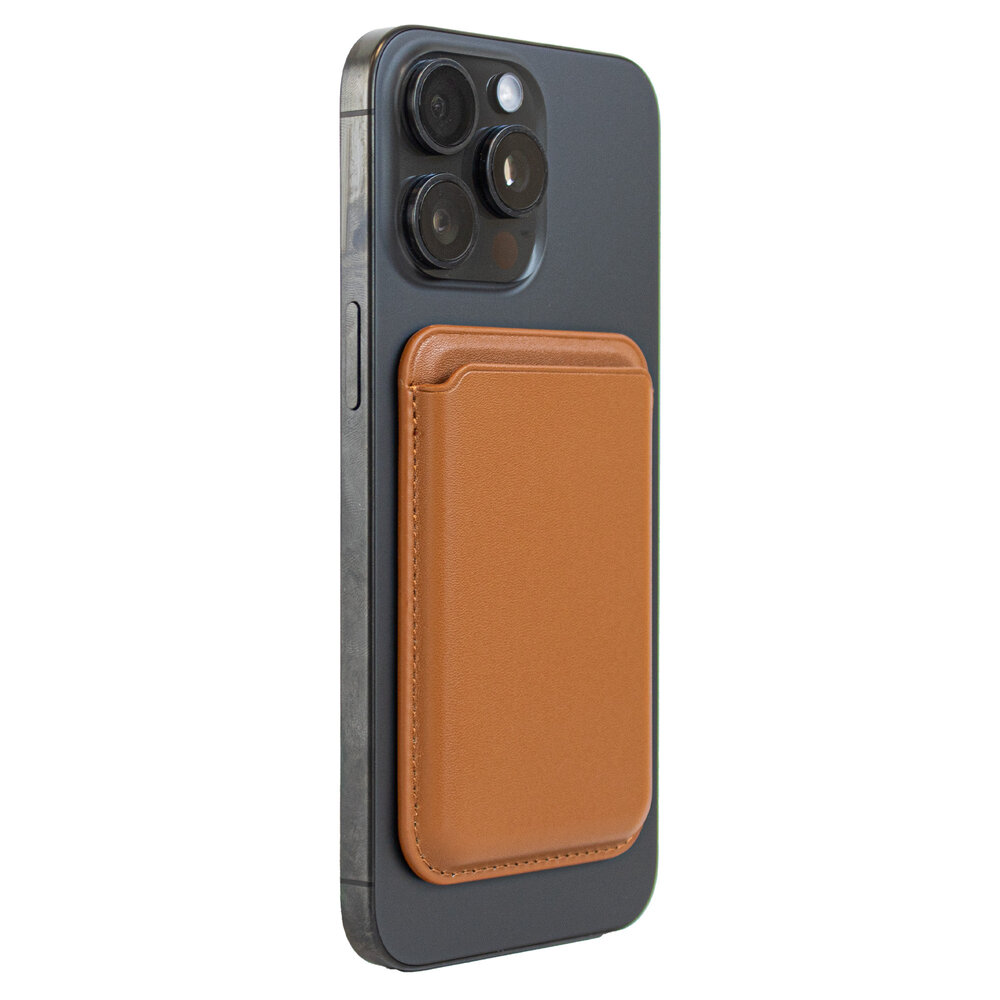 Coverzs Coverzs luxe MagSafe wallet (brun) Coverzs Coverzs luxe MagSafe wallet (brun)