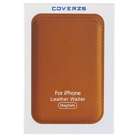 Coverzs Coverzs luxe MagSafe wallet (brun) Coverzs Coverzs luxe MagSafe wallet (brun)