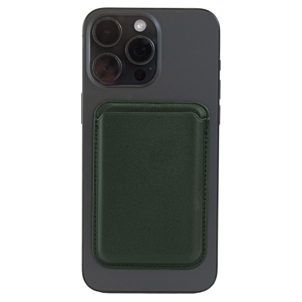 Coverzs Coverzs luxe MagSafe wallet (vert foncé) Coverzs Coverzs luxe MagSafe wallet (vert foncé)