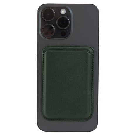 Coverzs Coverzs luxe MagSafe wallet (vert foncé) Coverzs Coverzs luxe MagSafe wallet (vert foncé)
