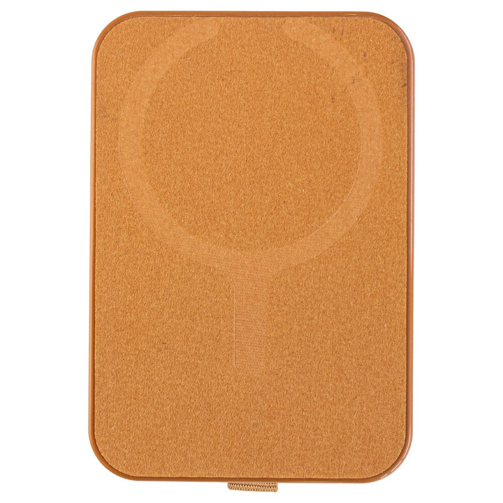 Coverzs Coverzs MagSafe Wallet de luxe avec support (brun) Coverzs Coverzs MagSafe Wallet de luxe avec support (brun)