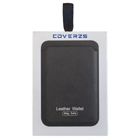 Coverzs Coverzs MagSafe Wallet de luxe avec support (noir) Coverzs Coverzs MagSafe Wallet de luxe avec support (noir)