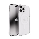 Coverzs iPhone 12 Pro Max coque MagSafe Clear Metallic (argent) Coverzs iPhone 12 Pro Max coque MagSafe Clear Metallic (argent)