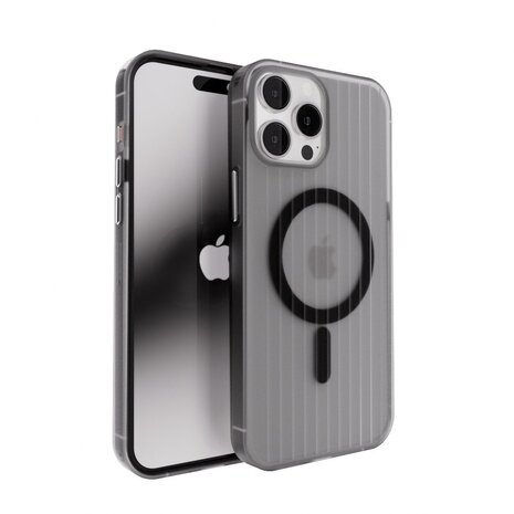 Coverzs Coverzs iPhone 12 Pro Max Wavy hardcase avec Magsafe (noir) Coverzs Coverzs iPhone 12 Pro Max Wavy hardcase avec Magsafe (noir)