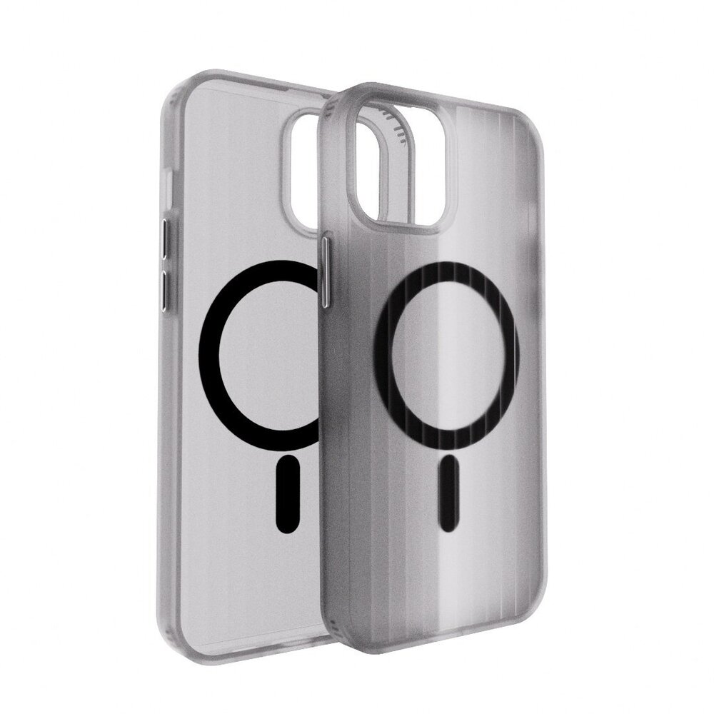 Coverzs Coverzs iPhone 12 Pro Max Wavy hardcase avec Magsafe (noir) Coverzs Coverzs iPhone 12 Pro Max Wavy hardcase avec Magsafe (noir)
