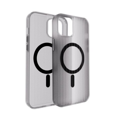 Coverzs Coverzs iPhone 13 Wavy hardcase avec Magsafe (noir) Coverzs Coverzs iPhone 13 Wavy hardcase avec Magsafe (noir)