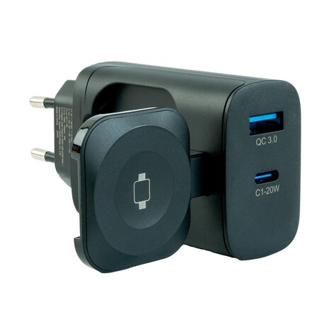 Strap-it® Strap-it 23W Adapteur avec chargeur Apple Watch Strap-it® Strap-it 23W Adapteur avec chargeur Apple Watch