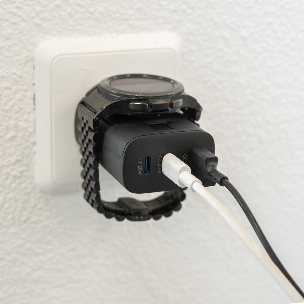 Strap-it® Strap-it 43W Adapteur avec chargeur Galaxy Watch Strap-it® Strap-it 43W Adapteur avec chargeur Galaxy Watch