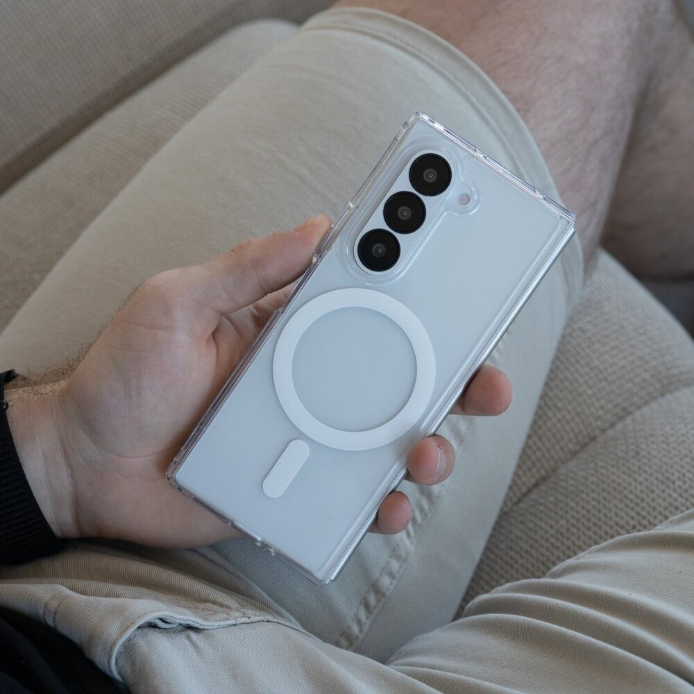 ShieldCase ShieldCase Étui MagSafe pour Samsung Galaxy Z Fold 6 (transparent) ShieldCase ShieldCase Étui MagSafe pour Samsung Galaxy Z Fold 6 (transparent)