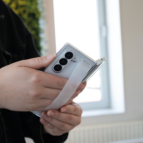 ShieldCase ShieldCase Coque silicone avec poignée Samsung Galaxy Z Fold 6 (transparent)