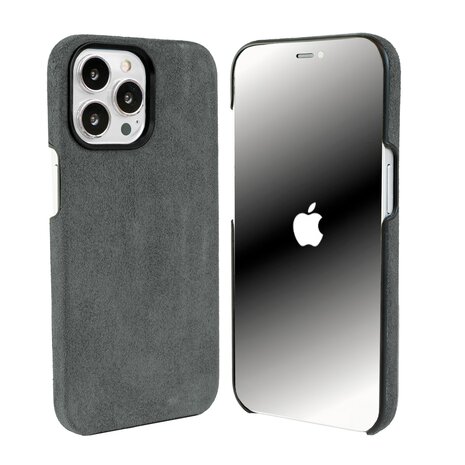 Coverzs Coverzs Coque iPhone 14 Pro Max Alcantara MagSafe (gris) Coverzs Coverzs Coque iPhone 14 Pro Max Alcantara MagSafe (gris)