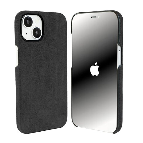 Coverzs Coverzs Coque iPhone 13 Alcantara MagSafe (noir) Coverzs Coverzs Coque iPhone 13 Alcantara MagSafe (noir)