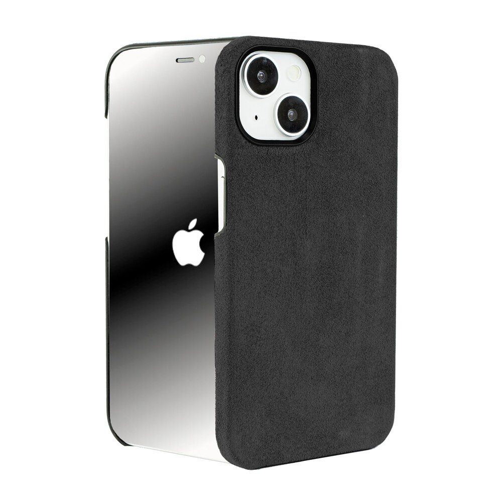 Coverzs Coverzs Coque iPhone 13 Alcantara MagSafe (noir) Coverzs Coverzs Coque iPhone 13 Alcantara MagSafe (noir)