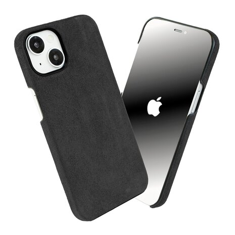 Coverzs Coverzs Coque iPhone 13 Alcantara MagSafe (noir) Coverzs Coverzs Coque iPhone 13 Alcantara MagSafe (noir)