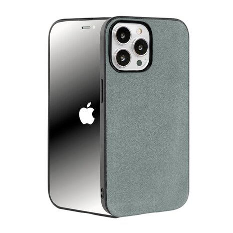 Coverzs Coverzs Coque iPhone 14 Pro Alcantara & TPU MagSafe (gris) Coverzs Coverzs Coque iPhone 14 Pro Alcantara & TPU MagSafe (gris)