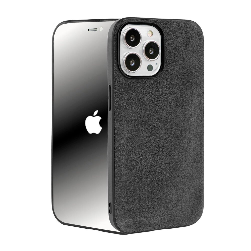 Coverzs Coverzs Coque iPhone 13 Pro Alcantara & TPU MagSafe (noir) Coverzs Coverzs Coque iPhone 13 Pro Alcantara & TPU MagSafe (noir)
