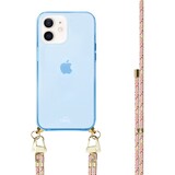 xoxo Wildhearts Coque bleu avec cordon Rainbow Vibes - iPhone 12 xoxo Wildhearts Coque bleu avec cordon Rainbow Vibes - iPhone 12