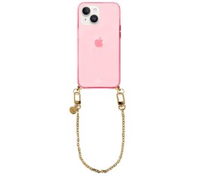 xoxo Wildhearts Coque rose avec cordon court Dreamy - iPhone 15