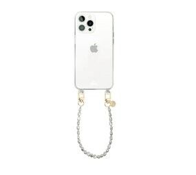 xoxo Wildhearts Coque transparente avec cordon court Pearlfection - iPhone 12 Pro Max xoxo Wildhearts Coque transparente avec cordon court Pearlfection - iPhone 12 Pro Max