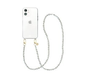 xoxo Wildhearts Coque transparente avec long cordon Pearlfection - iPhone 12 xoxo Wildhearts Coque transparente avec long cordon Pearlfection - iPhone 12