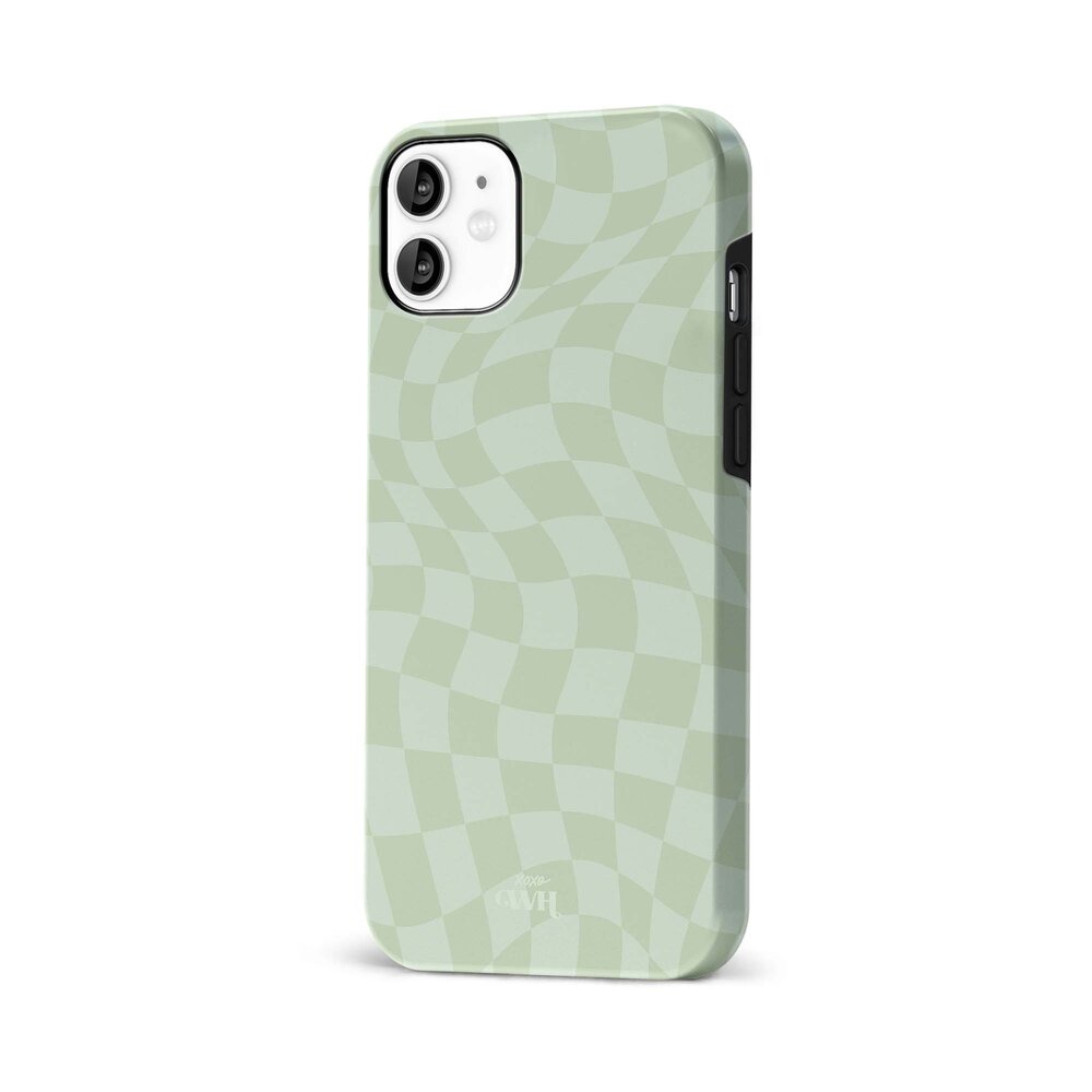 xoxo Wildhearts xoxo Wildhearts Pretty Pistache - Coque iPhone 12 xoxo Wildhearts xoxo Wildhearts Pretty Pistache - Coque iPhone 12