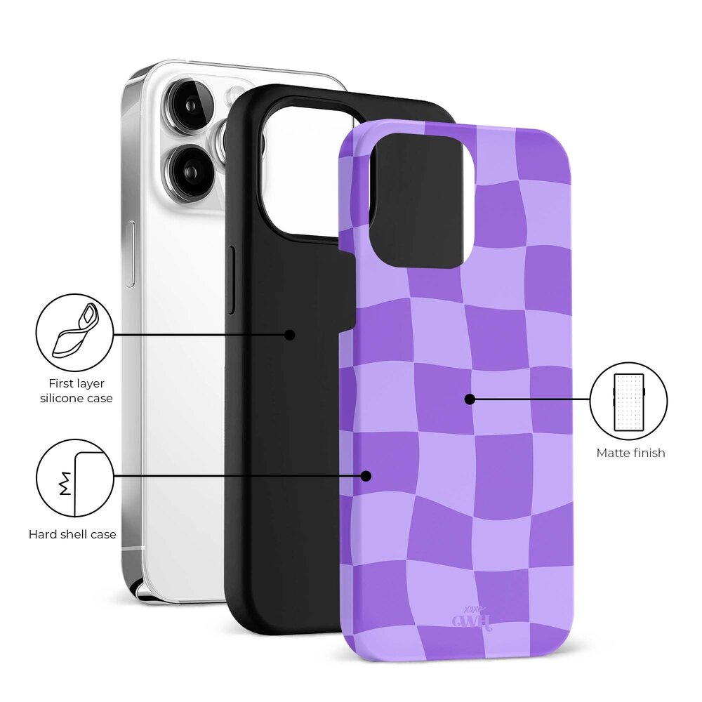 xoxo Wildhearts xoxo Wildhearts Violet Vibes - Coque iPhone 14 Pro Max xoxo Wildhearts xoxo Wildhearts Violet Vibes - Coque iPhone 14 Pro Max