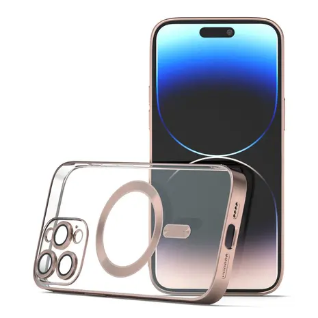 Coverzs Coverzs iPhone 16 Pro Max coque MagSafe avec cache de caméra (or rose) Coverzs Coverzs iPhone 16 Pro Max coque MagSafe avec cache de caméra (or rose)