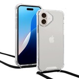ShieldCase iPhone 16 Plus coque antichoc avec cordon (transparente)