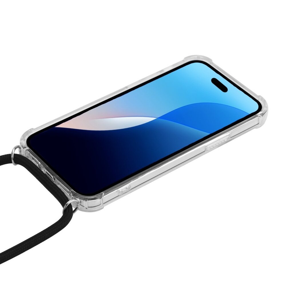 ShieldCase ShieldCase iPhone 16 Pro coque antichoc avec cordon (transparente) ShieldCase ShieldCase iPhone 16 Pro coque antichoc avec cordon (transparente)