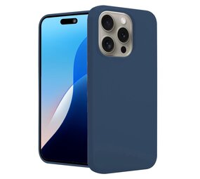 ShieldCase iPhone 16 Pro coque en silicone (bleu foncé)