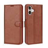 ShieldCase iPhone 16 étui bibliothèque en cuir (marron) ShieldCase iPhone 16 étui bibliothèque en cuir (marron)