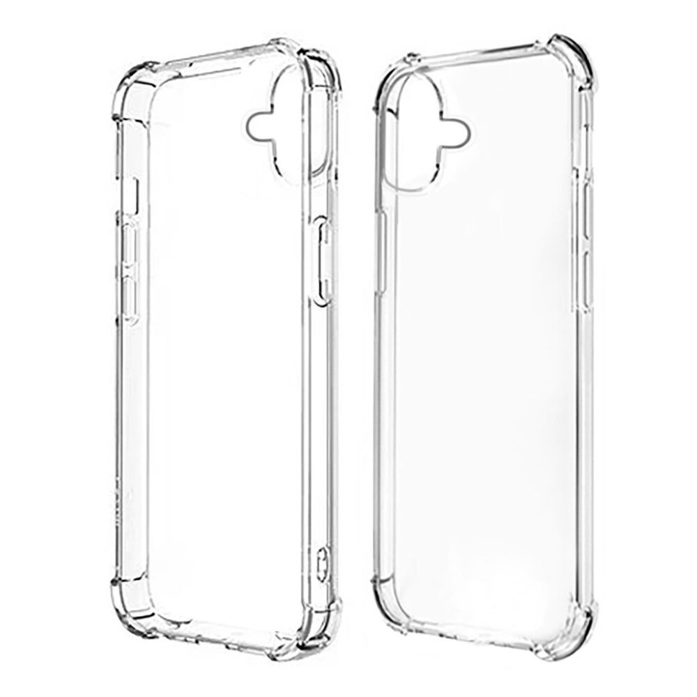 Ceezs Ceezs iPhone 16 coque antichoc en TPU (transparente) Ceezs Ceezs iPhone 16 coque antichoc en TPU (transparente)