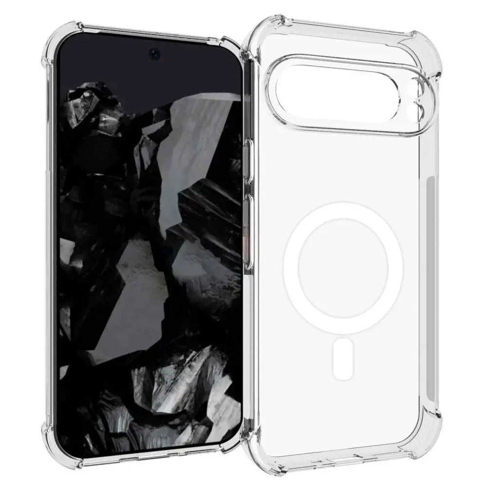 ShieldCase ShieldCase Google Pixel 9 Pro XL coque antichoc avec MagSafe (transparente) ShieldCase ShieldCase Google Pixel 9 Pro XL coque antichoc avec MagSafe (transparente)