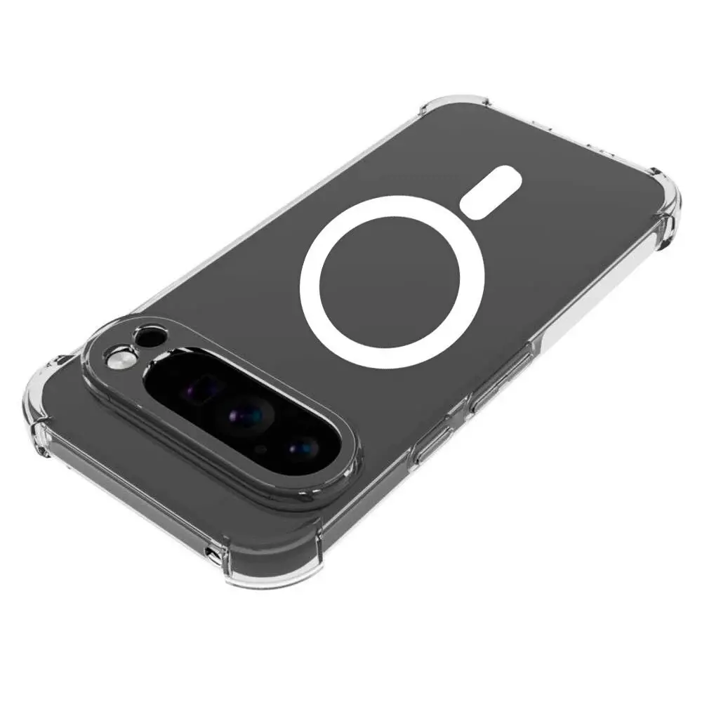 ShieldCase ShieldCase Google Pixel 9 Pro XL coque antichoc avec MagSafe (transparente) ShieldCase ShieldCase Google Pixel 9 Pro XL coque antichoc avec MagSafe (transparente)