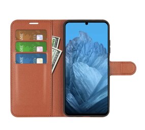 ShieldCase Google Pixel 9 Pro XL étui en bibliothèque (marron) ShieldCase Google Pixel 9 Pro XL étui en bibliothèque (marron)