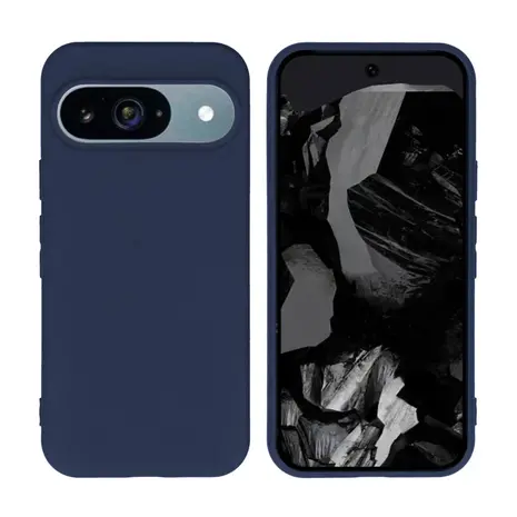 ShieldCase ShieldCase Google Pixel 9 Pro coque en silicone (bleu foncé)