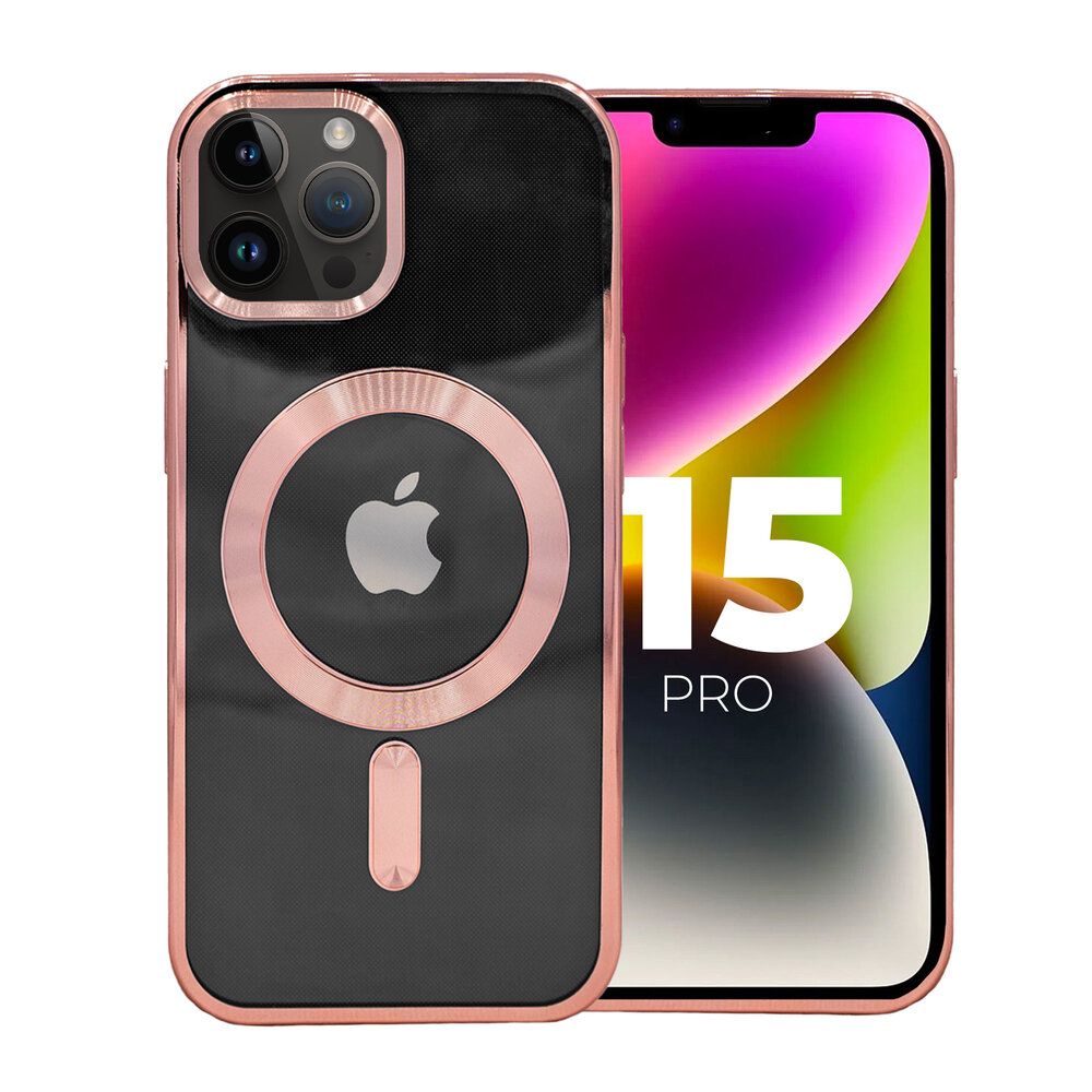 ShieldCase iPhone 15 Pro coque MagSafe avec pare-chocs pour caméra (rose) ShieldCase iPhone 15 Pro coque MagSafe avec pare-chocs pour caméra (rose)