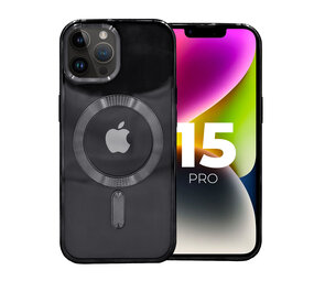 iPhone 15 Pro coque MagSafe avec pare-chocs pour caméra (noir) iPhone 15 Pro coque MagSafe avec pare-chocs pour caméra (noir)